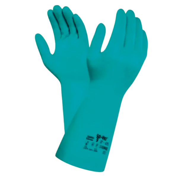 Ansell Guantes Solvex de Nitrilo 37-175