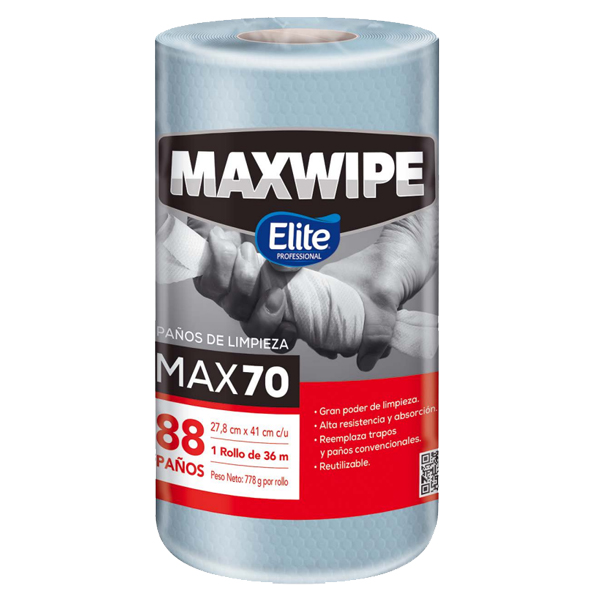 Elite Paño de Limpieza MaxWipe Max 70 Uso Mecanico