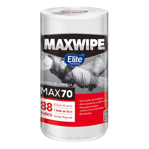 Elite Paño de Limpieza MaxWipe Max 70