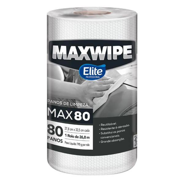Elite Paño de Limpieza MaxWipe Max 80