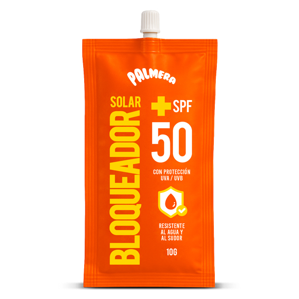 Palmera Bloqueador Solar En Sachet 50 SPF 10 gr