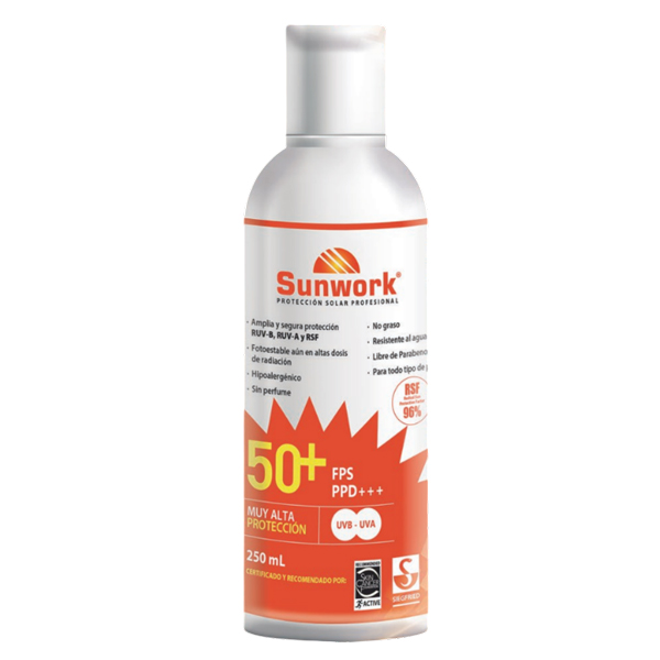 SunWork Protector Solar 50 FPS 250 ml