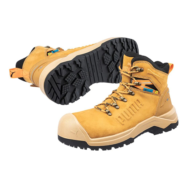 PUMA Bota de Seguridad Iron HD Wheat Mid
